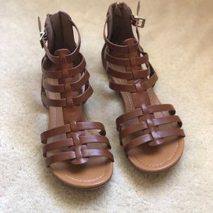 Brown Strapped Sandals